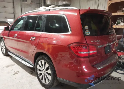 2017 Mercedes-Benz Gls 450 4Matic z USA, uszkodzony, nr VIN 4JGDF6EE8HA856977